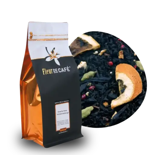 [TMZ011] Zwarte thee Wintermelange 250 gram