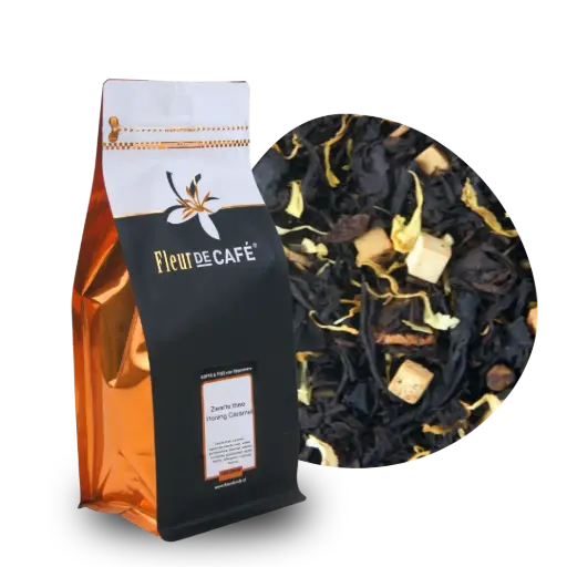 [TMZ049] Zwarte thee Honing Caramel 250 gram