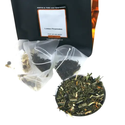 [TP025] Sencha lemon theezakjes LOS 50 x 2 gram