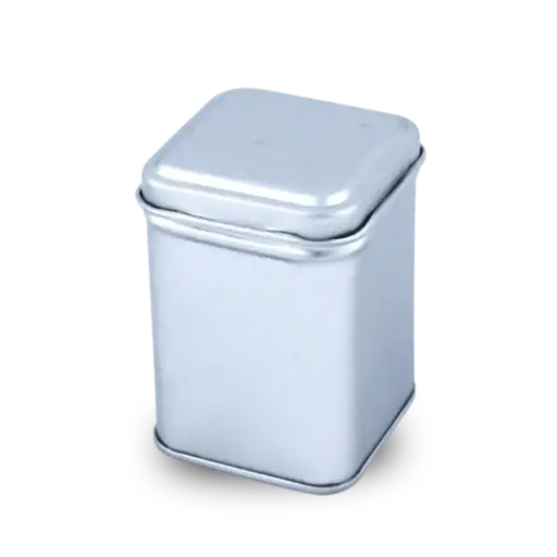 [BOX012] Blik zilver vierkant 20 gram
