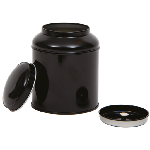 [BOX020] Blik zwart rond 100 gram