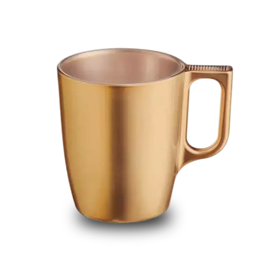 [KS013] Koffiekopje goud Luminarc 25 cl 