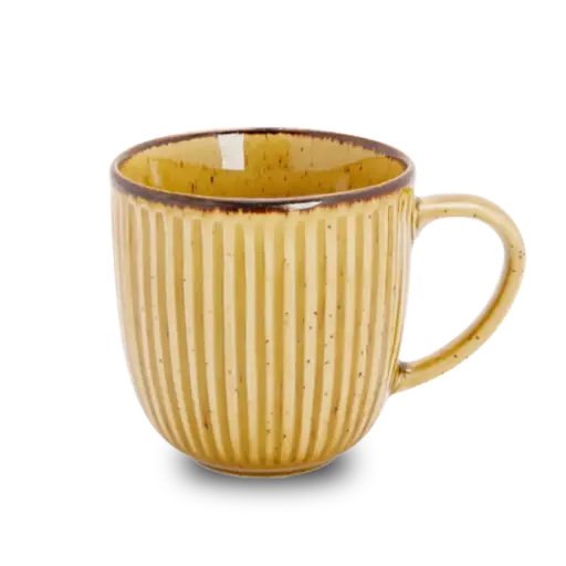 [TS006] Theekop mosterdgeel 27cl