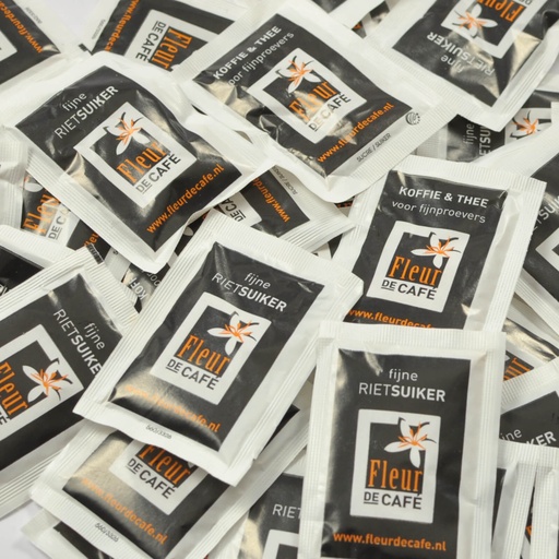 [KA001] Rietsuikerzakjes 1000 x 4gr