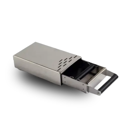 [KA157] 969 Afkloplade RVS (14 x 24 x 6,5 cm)
