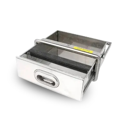 [MA117] Inbouw afkloplade met stang