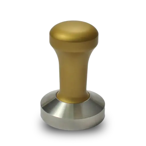 [MA121] Op = op Fantasy tamper geelgoud 58 mm vlak