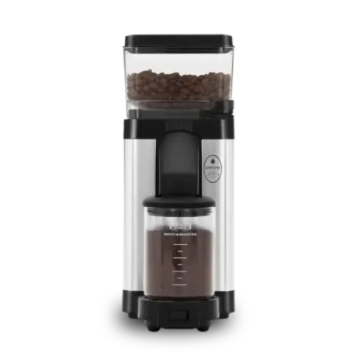 [MD087] Moccamaster koffiemolen zilver