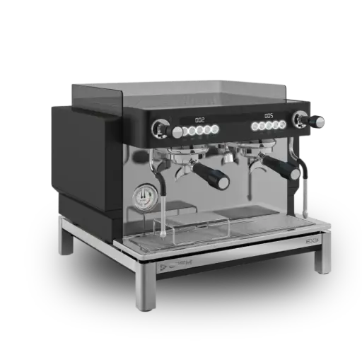 [MEXX011] Crem EX3 2 groeps compact hoog model Smart Steam zwart