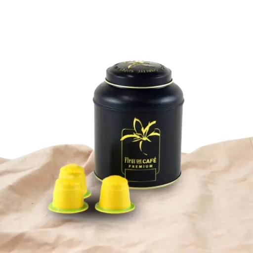 [PAK037] Cadeaublik met Yellow Bourbon koffiecups