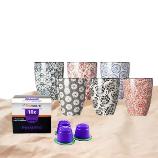 [PAK073] Koffiepakket DELIRIO en Primero koffiecups