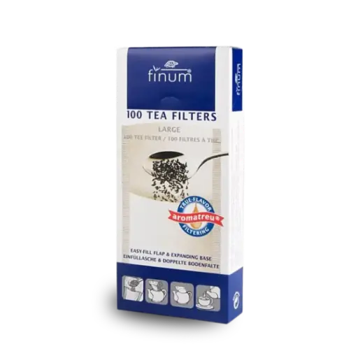 [TA089] Lege theezakjes Finum 100 stuks - L
